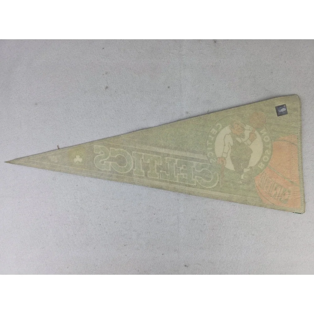 Vintage 1990's Boston Celtics NBA Full‎ Size Pennant Banner Flag WinCraft #11